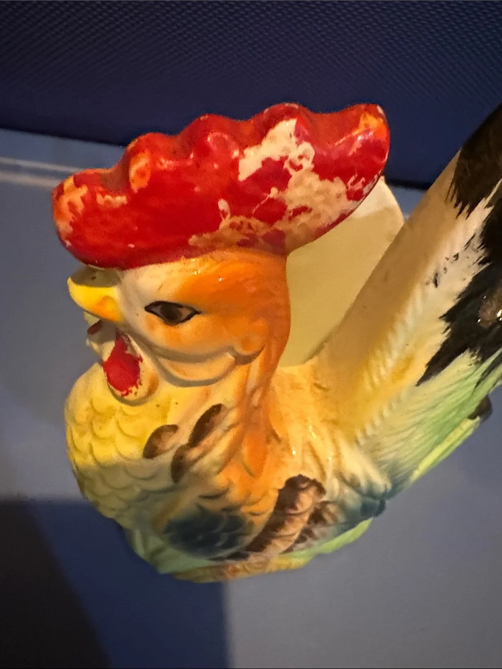 Vintage Rooster Napkin Holder